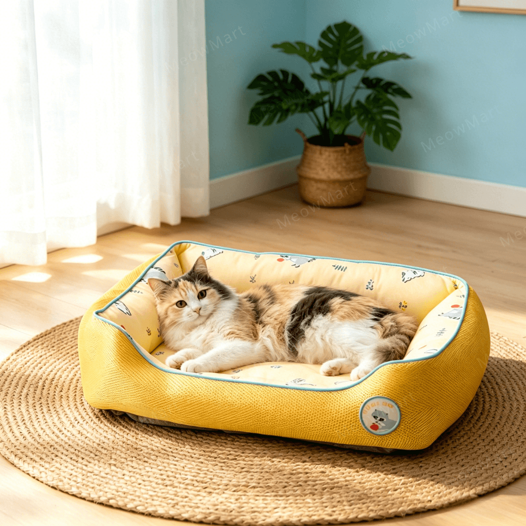 【現貨8折】日本 HI! MY ZOO 寒冰床貓窩