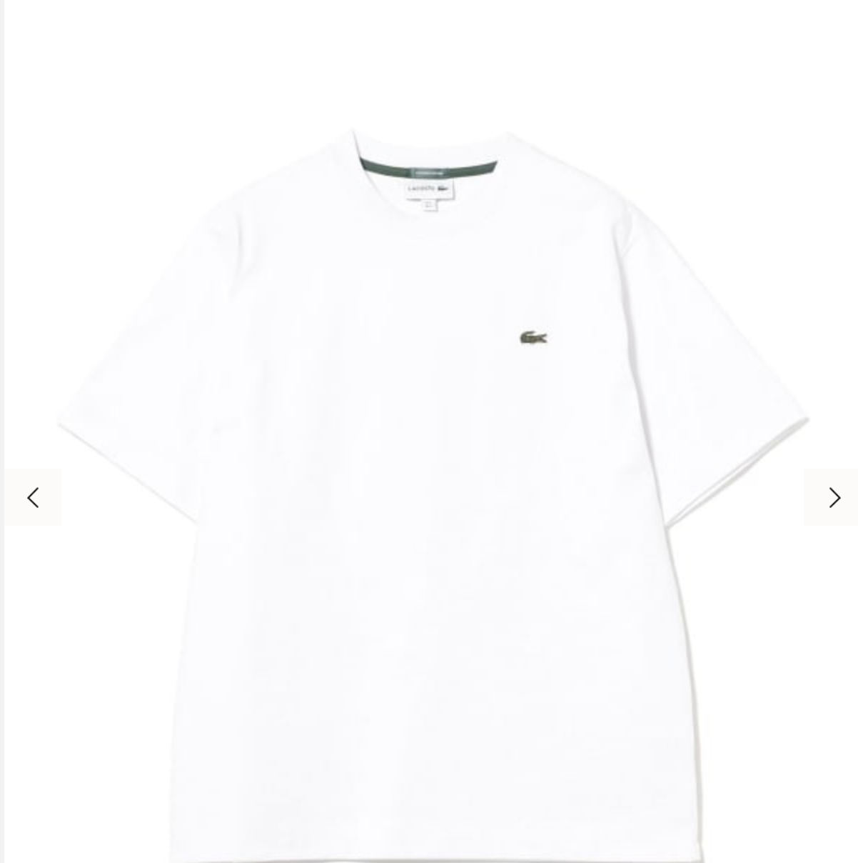 【 BEAMS X LACOSTE🐊】50週年別注短TEE