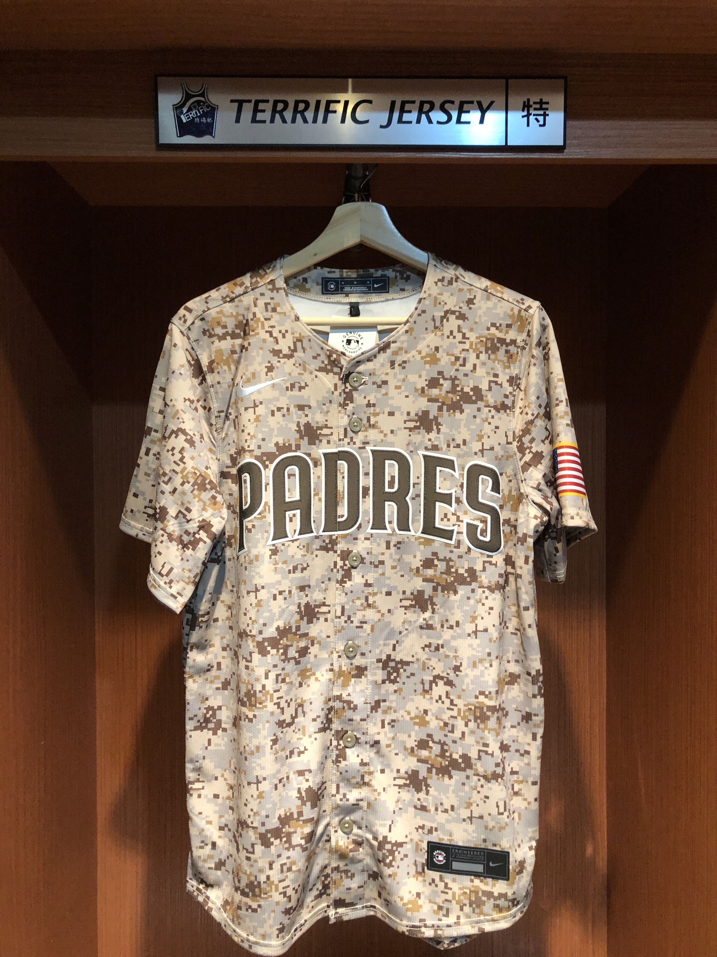 MLB球衣 Fernando Tatis Jr. 聖地牙哥教士 迷彩 Alternate 2 Nike Limited Player Name Jersey 球迷版 熱轉印 全新