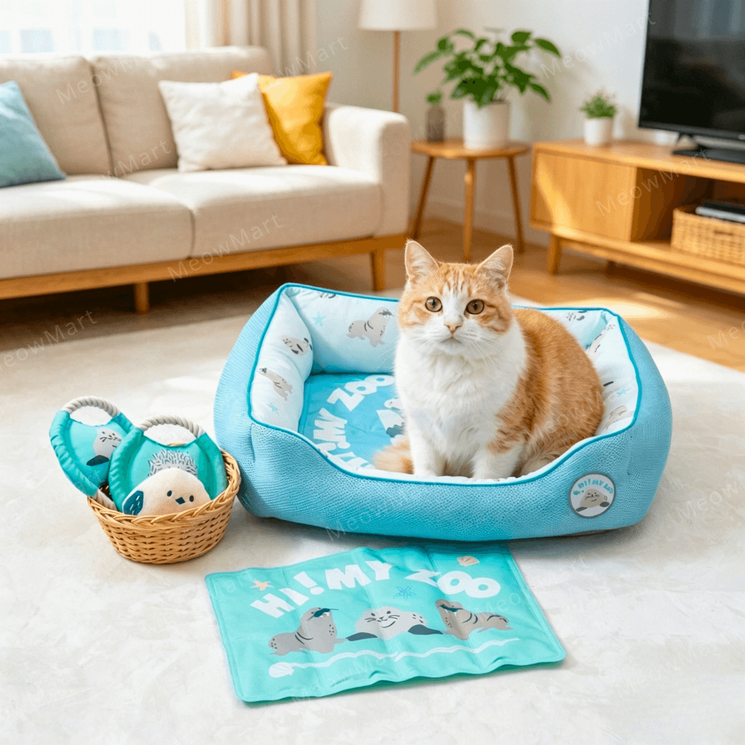 日本 HI! MY ZOO 寒冰床貓窩