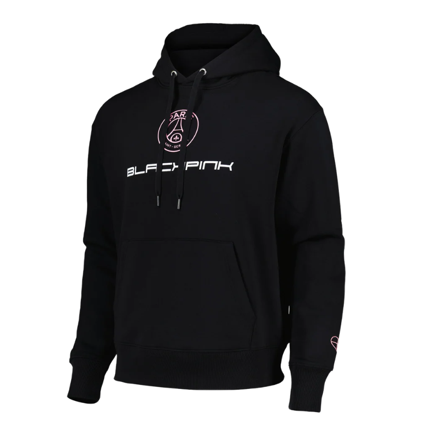 C14 PARIS SAINT-GERMAIN F.C. x BLACKPINK 16 HOODIE BLACK