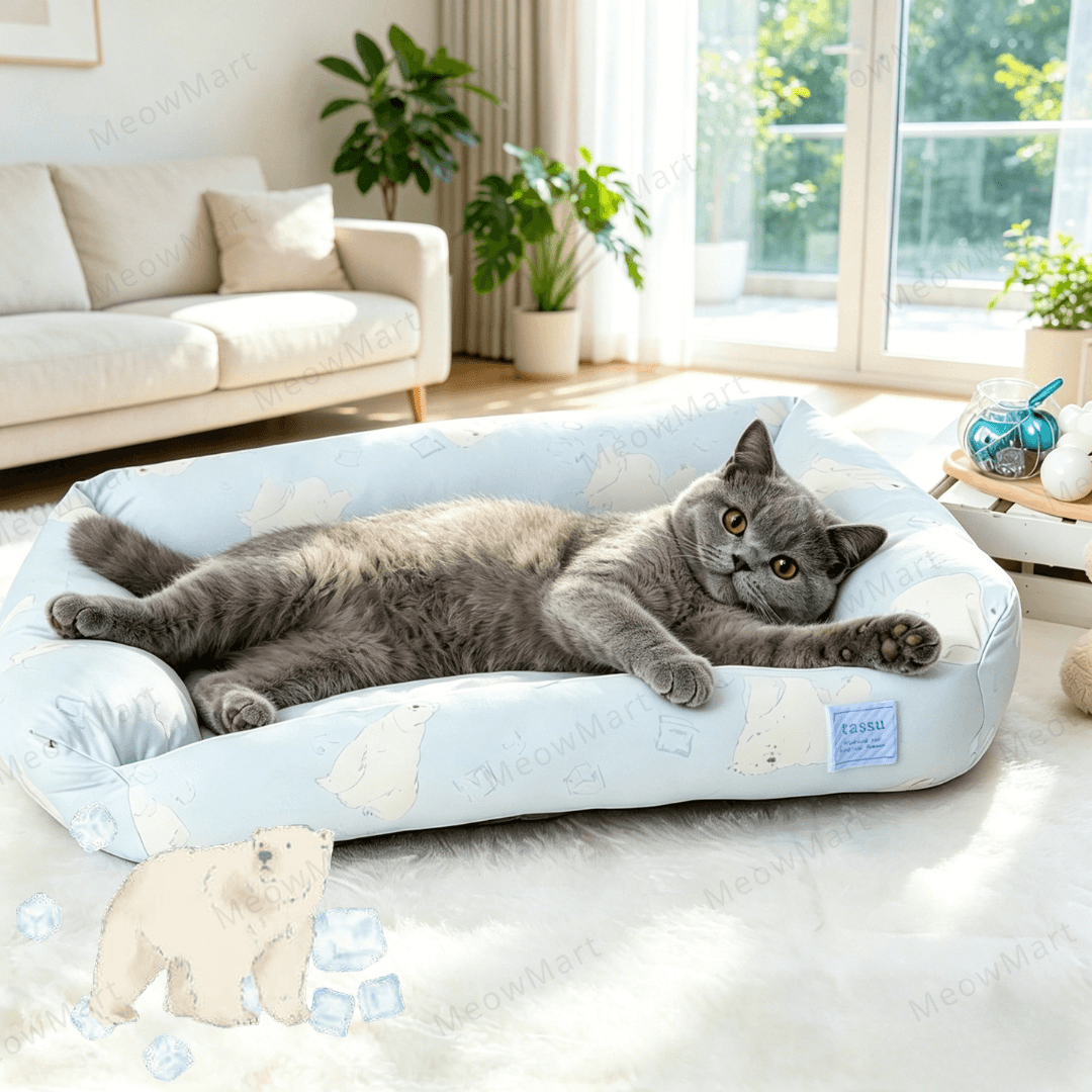 【現貨8折】日本Tassu 冷感降溫寒冰床貓窩