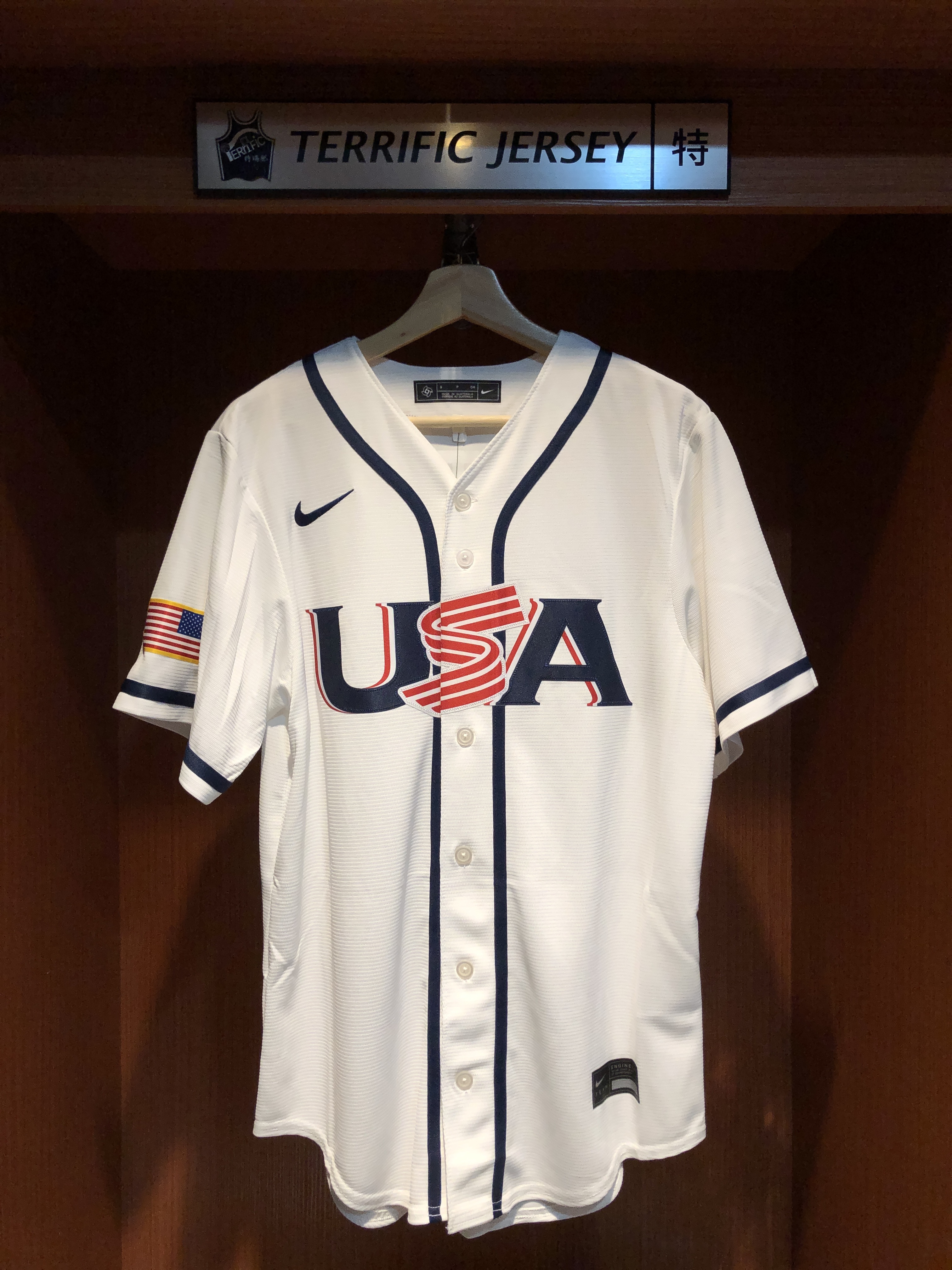 MLB球衣 Bobby Witt Jr. 美國隊白 WBC 世界棒球經典賽 Team USA Nike Stadium Jersey 球迷版 熱轉印 全新