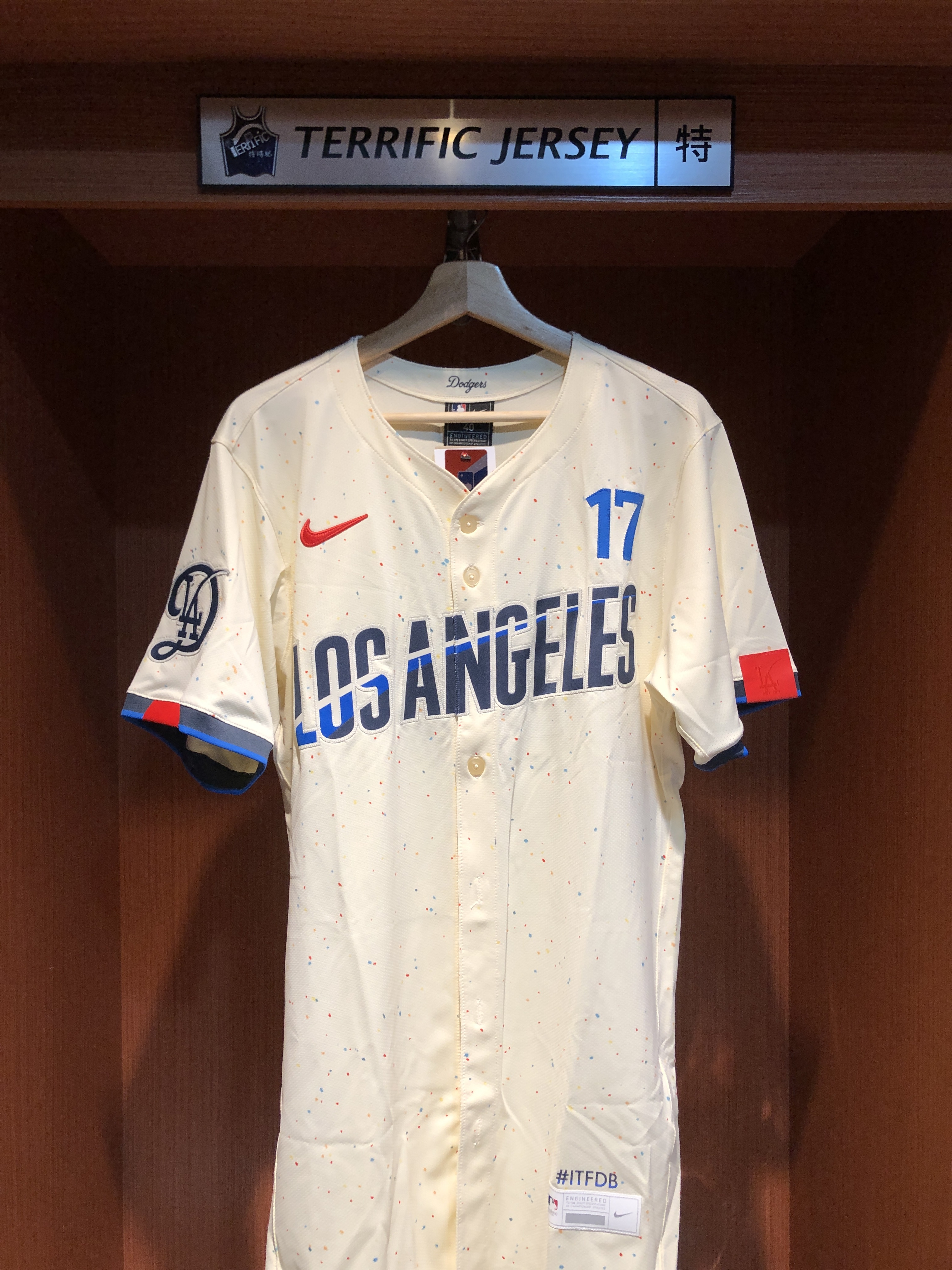 MLB球衣 Shohei Ohtani 洛杉磯道奇城市 大谷翔平 24-25 City Nike Elite Player Name Jersey 球員版 電繡 全新