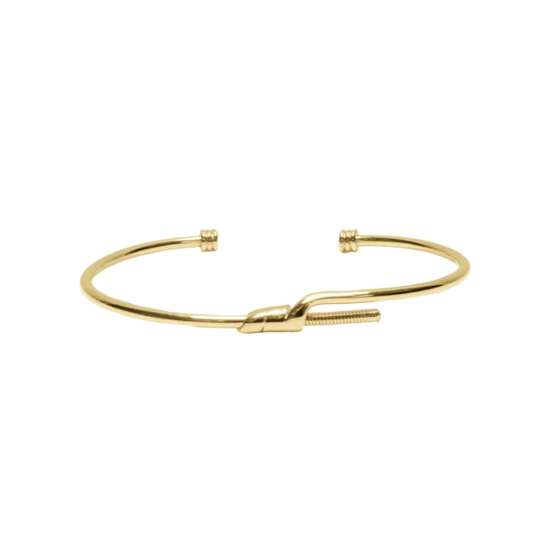 1SS0418-233 [SINGASONG] Emballe-Moi ( "Wrap Me Up") Kool Bass String Bangle Bracelet Golden Yellow #JCKOOL (EU)