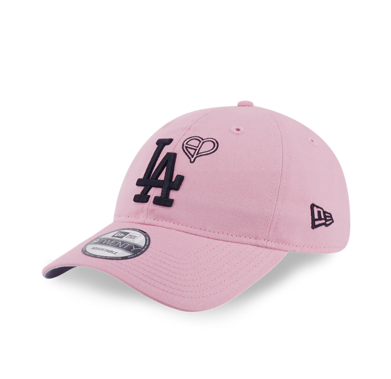 C21 NEW ERA X MLB X BLACKPINK LOS ANGELES DODGERS PINK 9TWENTY CAP