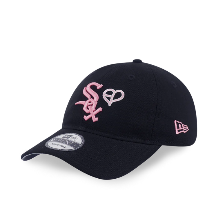 C23 NEW ERA X MLB X BLACKPINK CHICAGO WHITE SOX BLACK 9TWENTY CAP