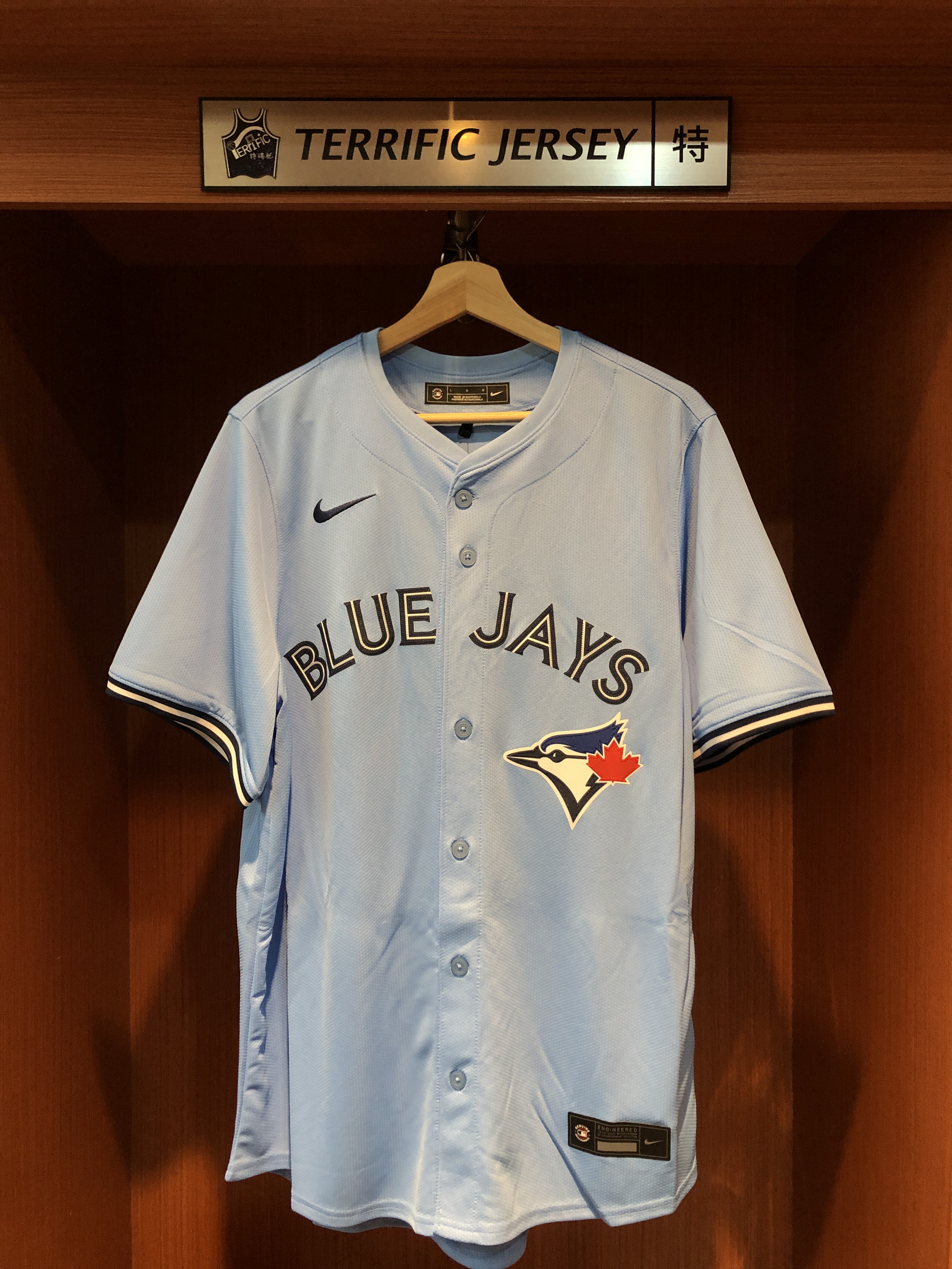 MLB球衣 Vladimir Guerrero Jr. 多倫多藍鳥水藍 Alternate Nike Limited Player Name Jersey 球迷版 熱轉印 全新