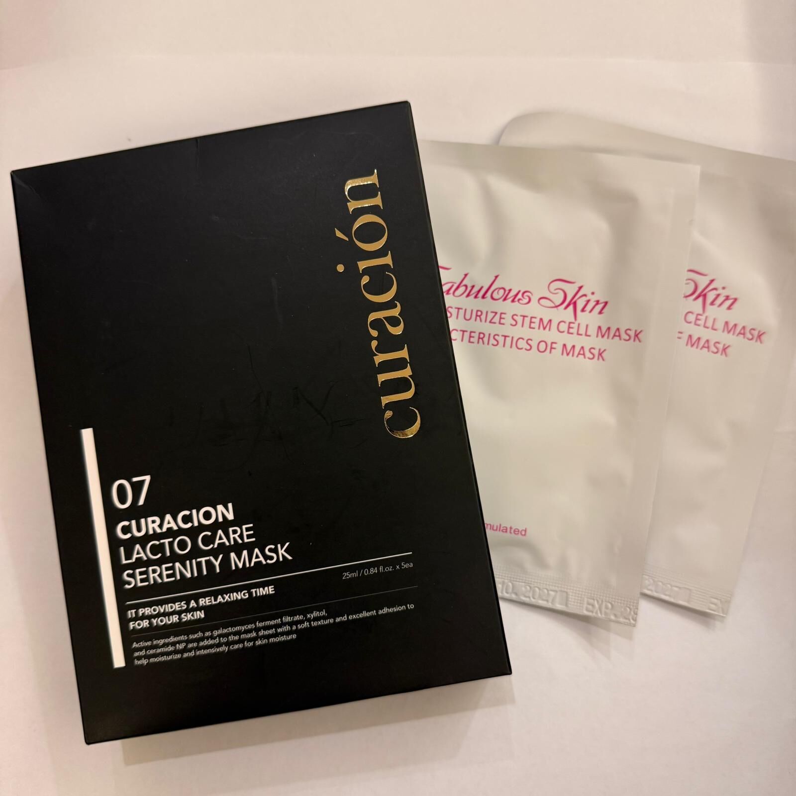 關鍵字M18-Curacion寧靜面膜 1盒5張 優惠價$148（40）