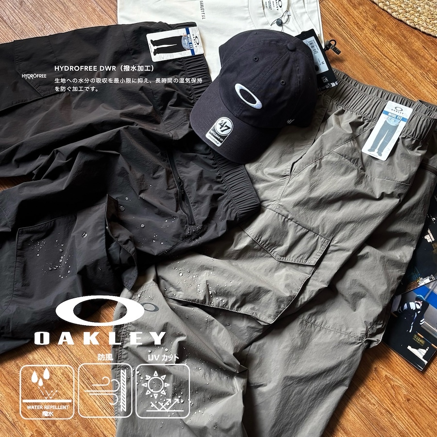 ｜🇯🇵Japan limited｜Oakley HydroFree DWR™️高機能防潑水 工裝褲