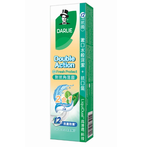 DARLIE雙重薄荷清新防護2合1漱口水成分牙膏 100克