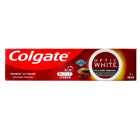 Colgate高露潔勁白火山泥美白牙膏 100克