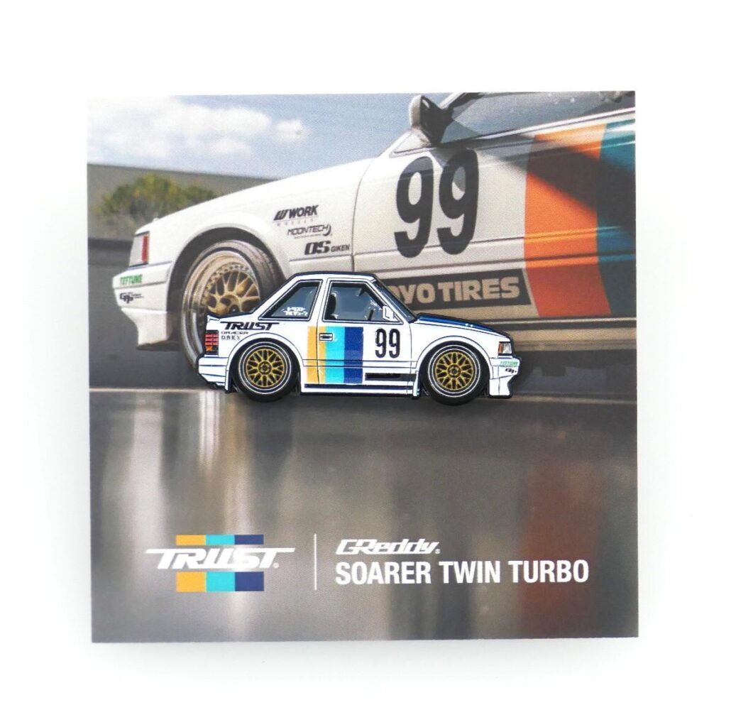 TRUST Greddy SOARER TWIN TURBO 限量徽章