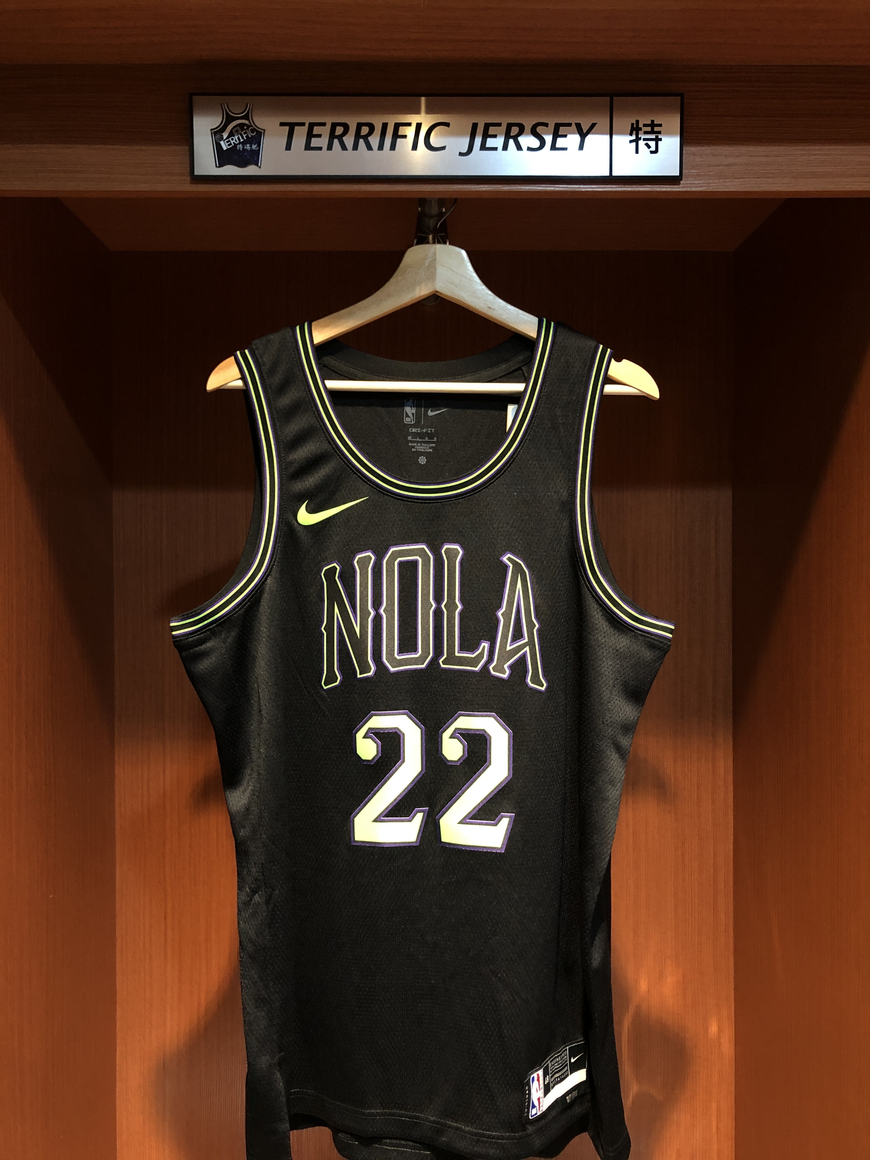 NBA球衣 Derik Queen 紐奧良鵜鶘城市 City Nike Swingman 球迷版 熱轉印 全新