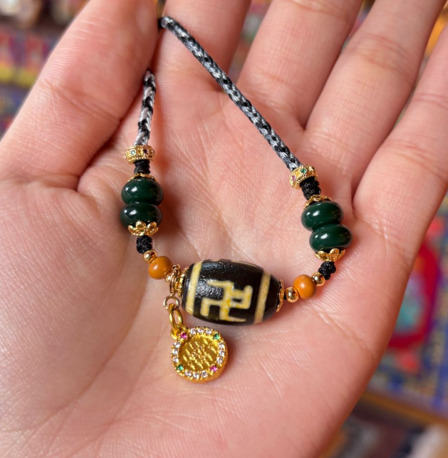 AB260418-K94-萬字天珠項鏈(預計6月中到貨)(只限尖沙咀門市自取不包郵)