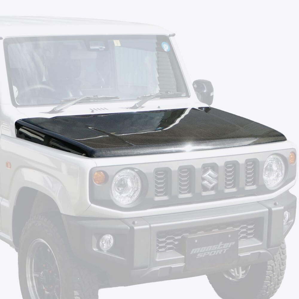 MONSTER SPORT CARBON 引擎蓋 SUZUKI JIMNY JB74W