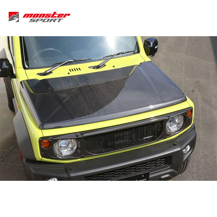 MONSTER SPORT CARBON 引擎蓋 SUZUKI JIMNY JB74W