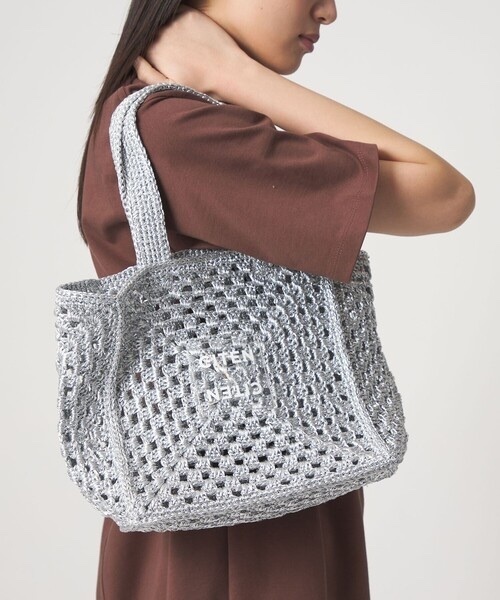 CITEN / Glitter Cord Clear Tote Bag
