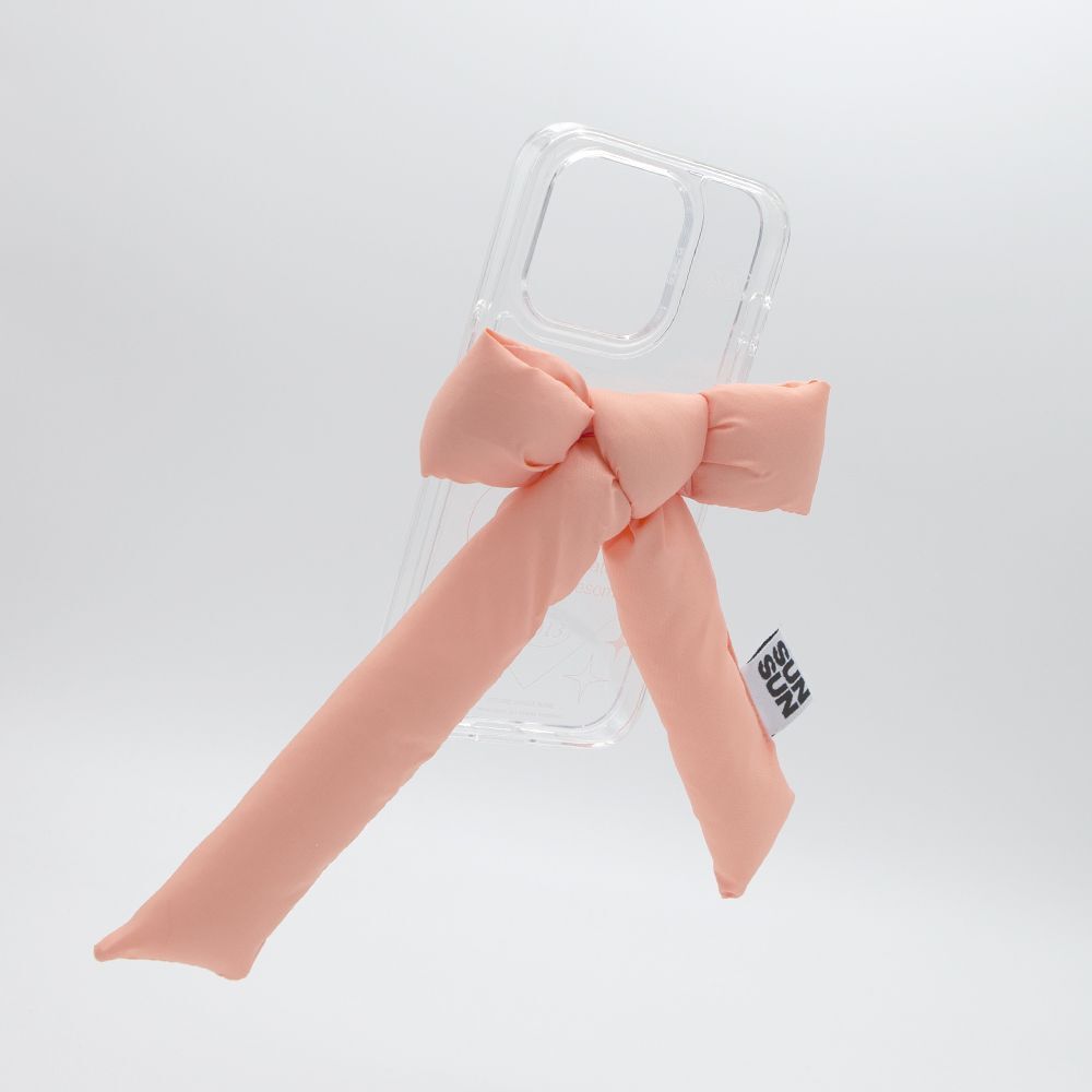 SECOND UNIQUE NAME 透明指套手機殼 KINGBON PEACH SUN