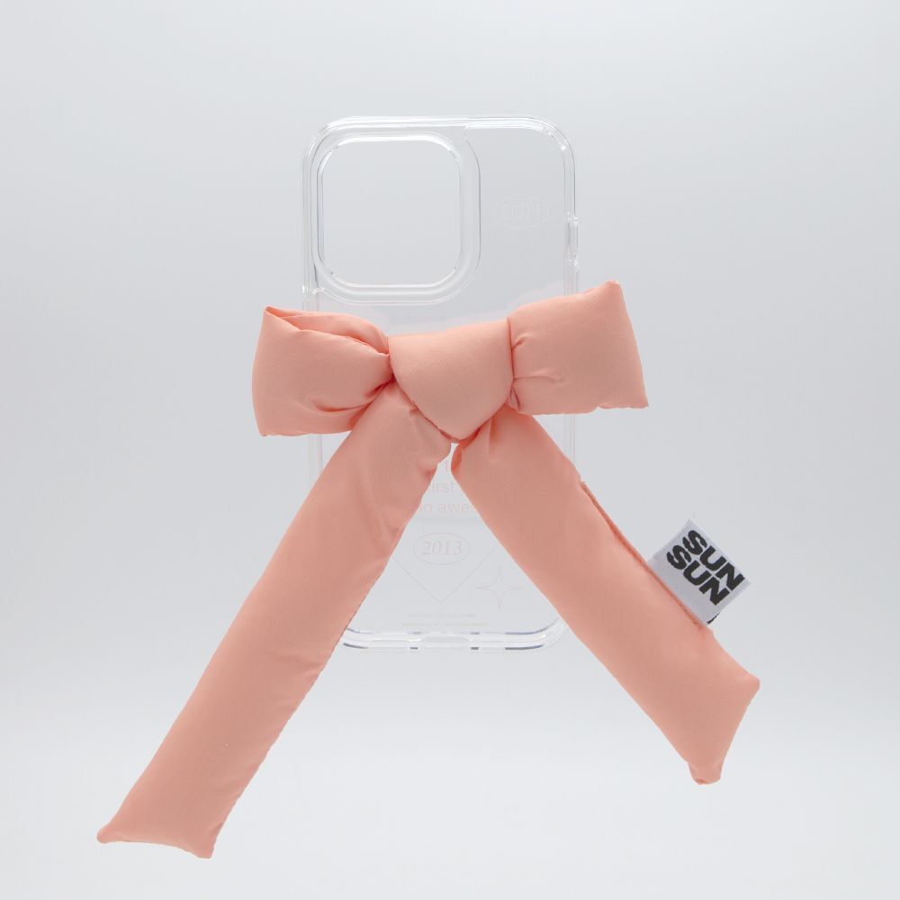 SECOND UNIQUE NAME 透明指套手機殼 KINGBON PEACH SUN