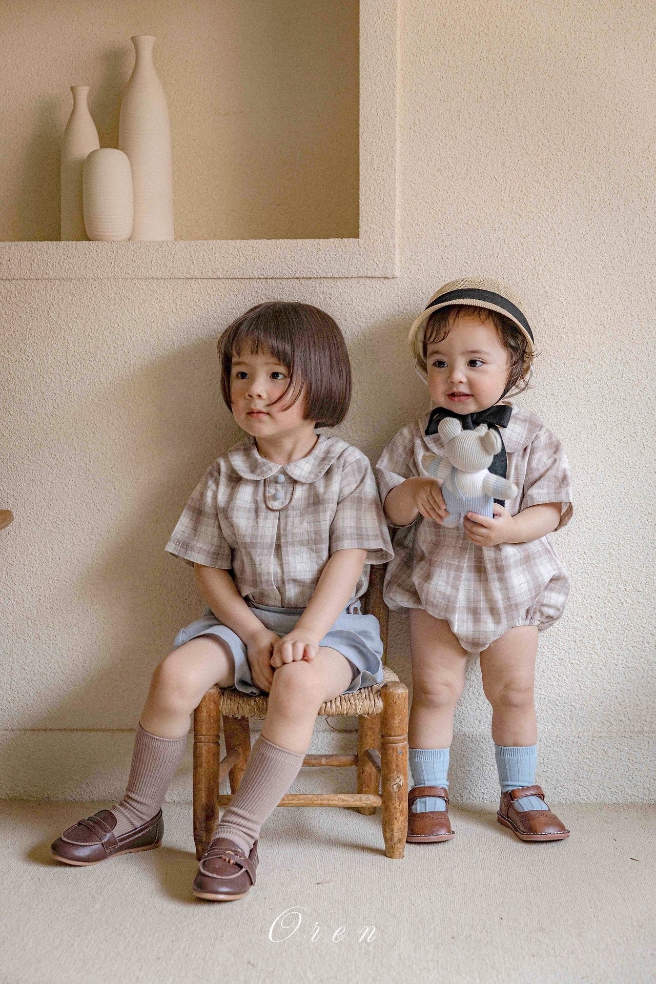 Oren Oliver Check Suit｜Set
