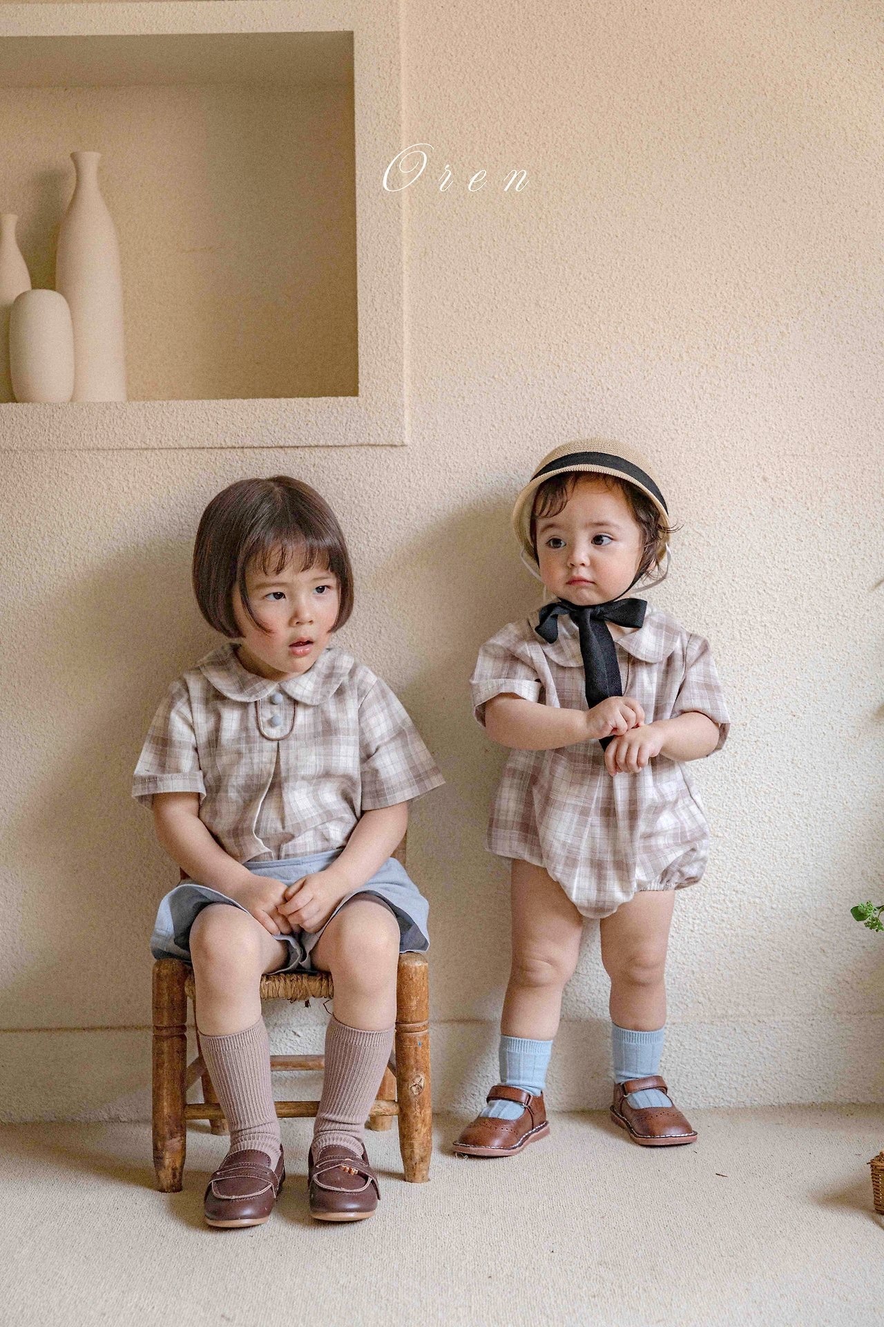 Oren Oliver Check Suit｜Set