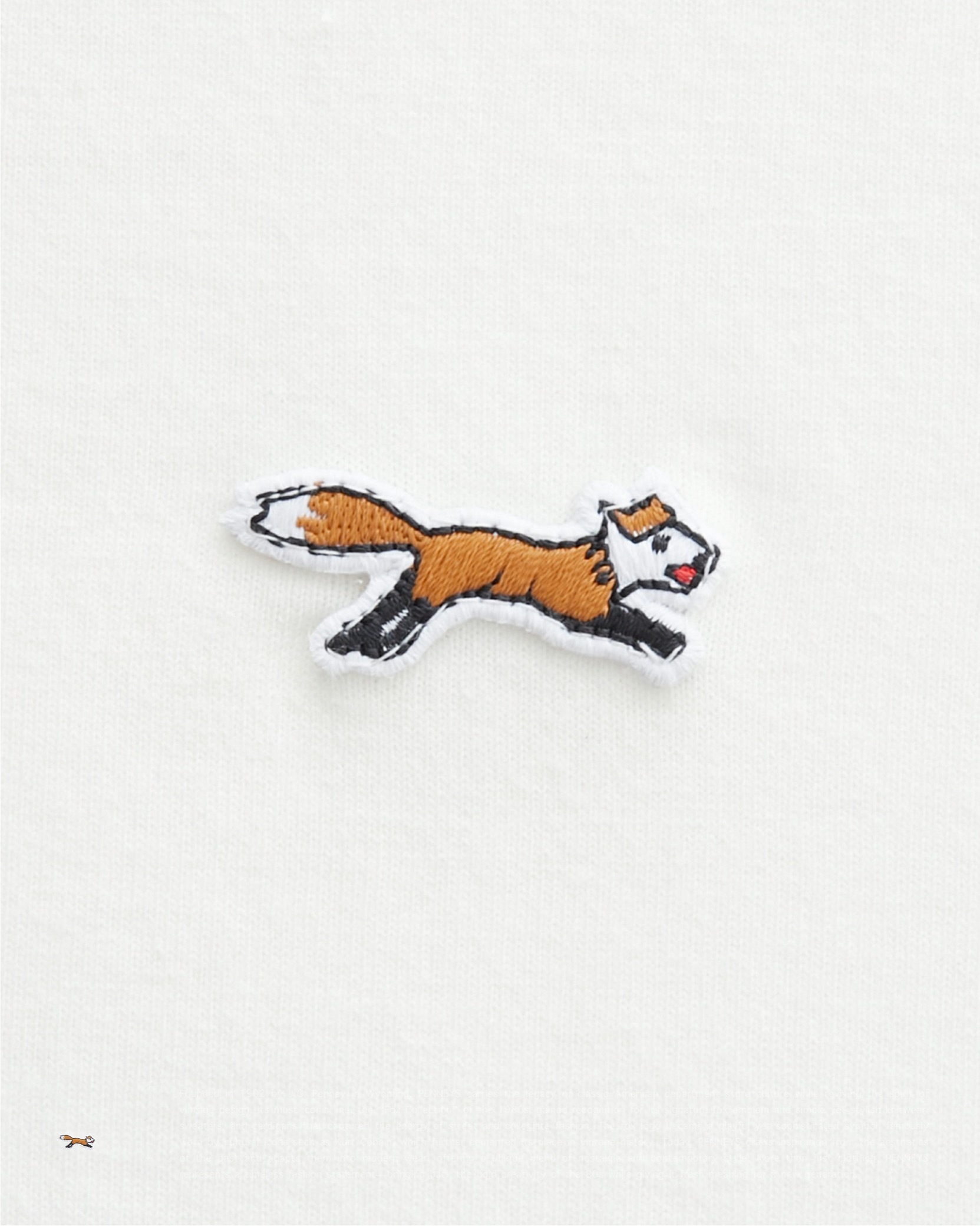 [ 預約販売 ] PENNEYS - ペニーズ 別注 THE FOX ロゴ ワッペン刺繍ワンポイント ルーズ半袖Tシャツ