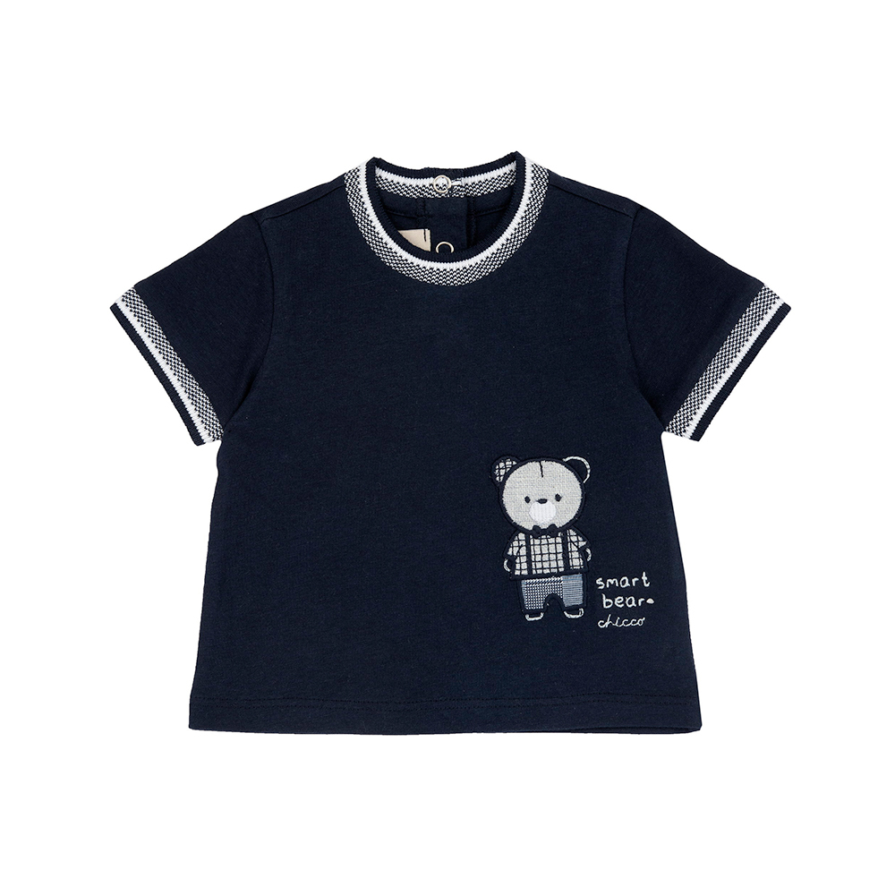 紳士小熊-短袖上衣