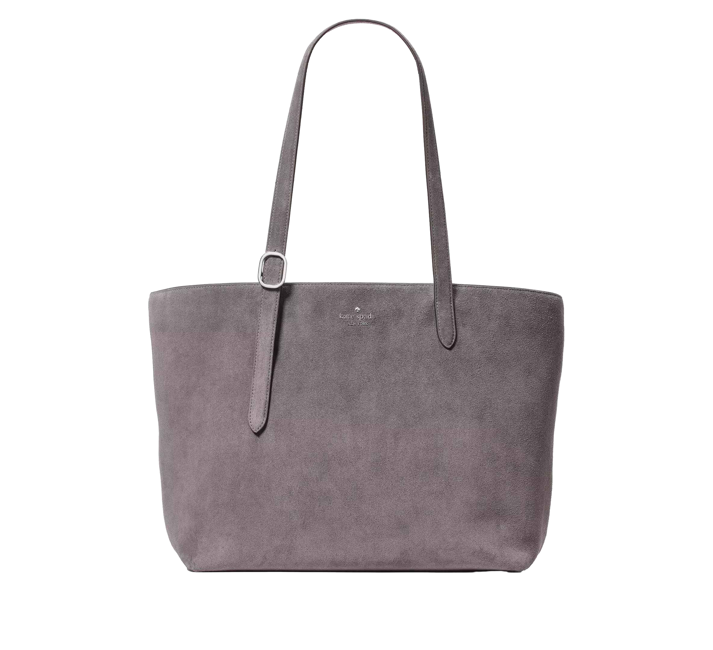 【Kate Spade Outlet】454 Suede Large Tote  灰