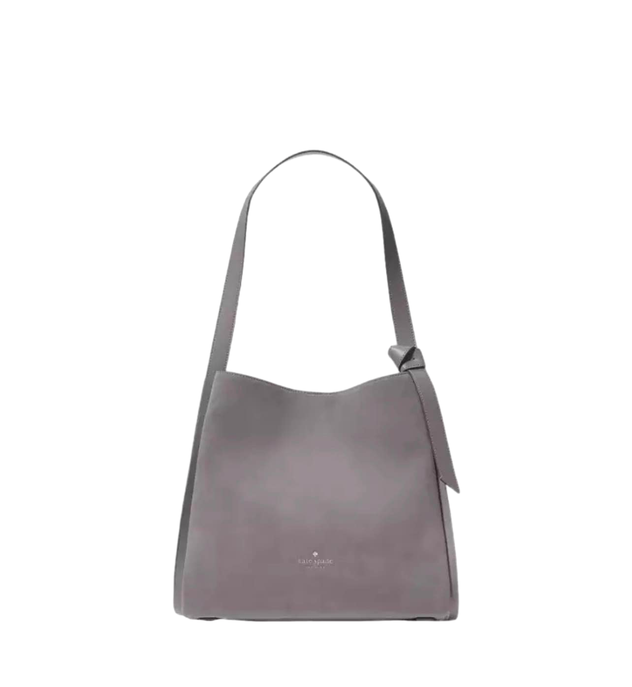 【Kate Spade Outlet】Suede Mixed Materials La Knott  灰