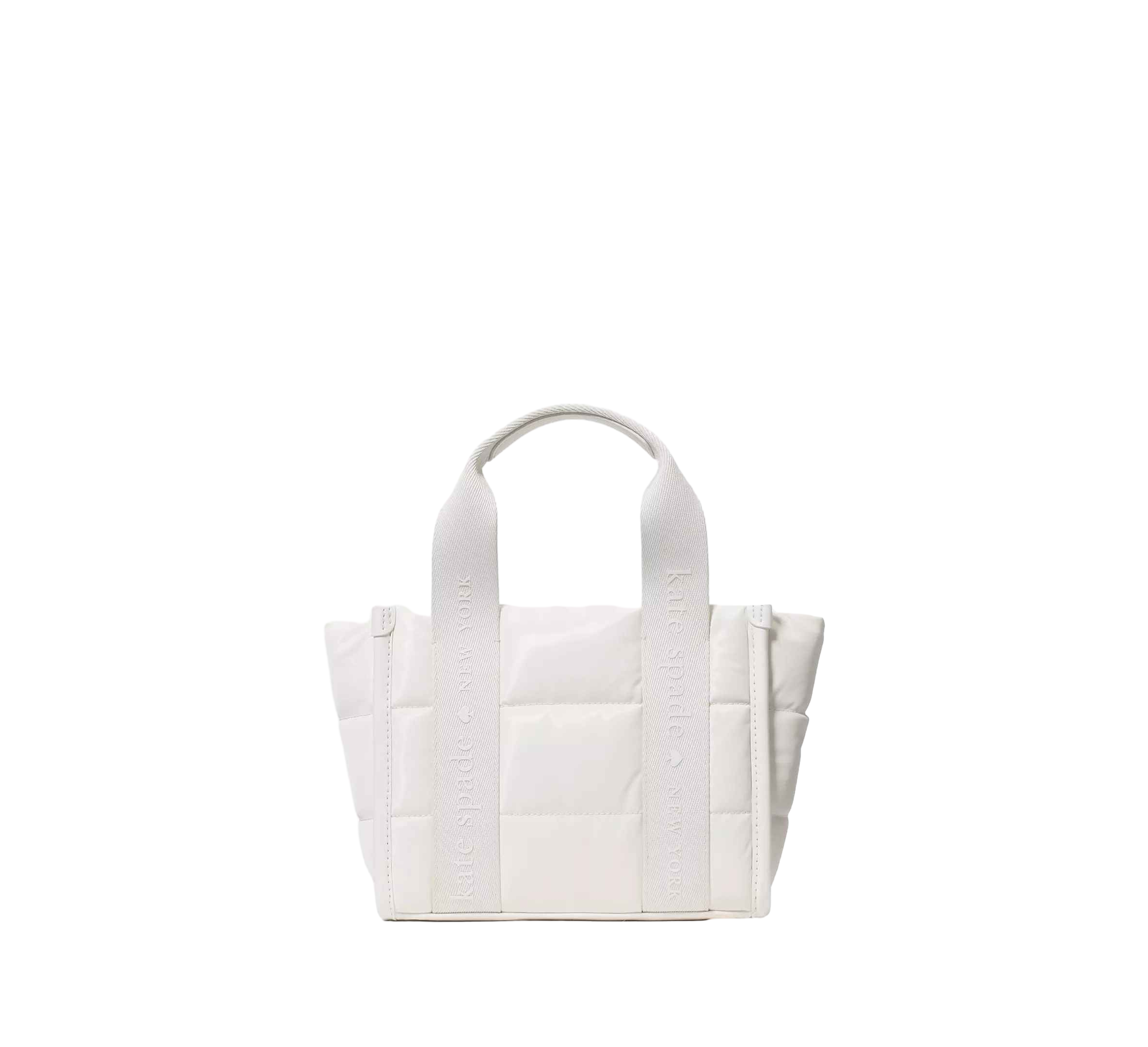 【Kate Spade Outlet】Kip Puffy Mini Tote  白