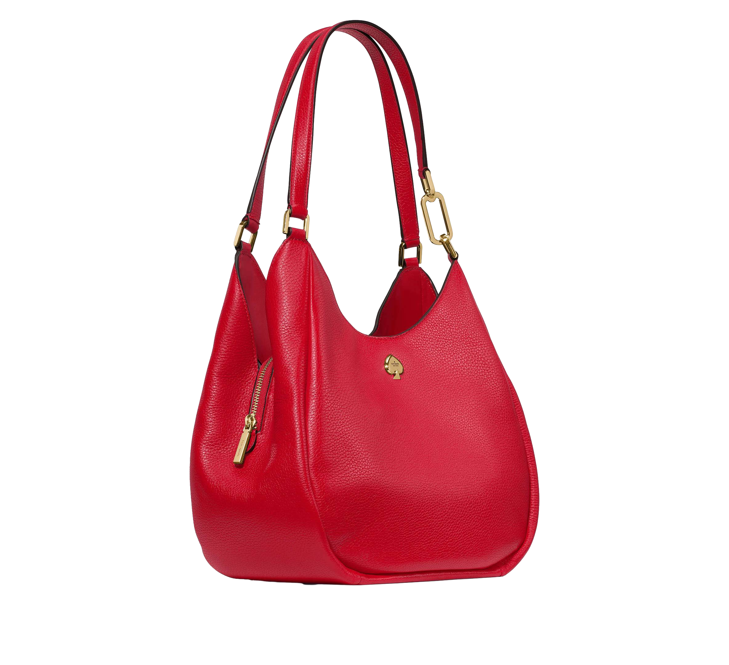 【Kate Spade Outlet】Kayla Large Triple Compartment Shoulder Bag  紅