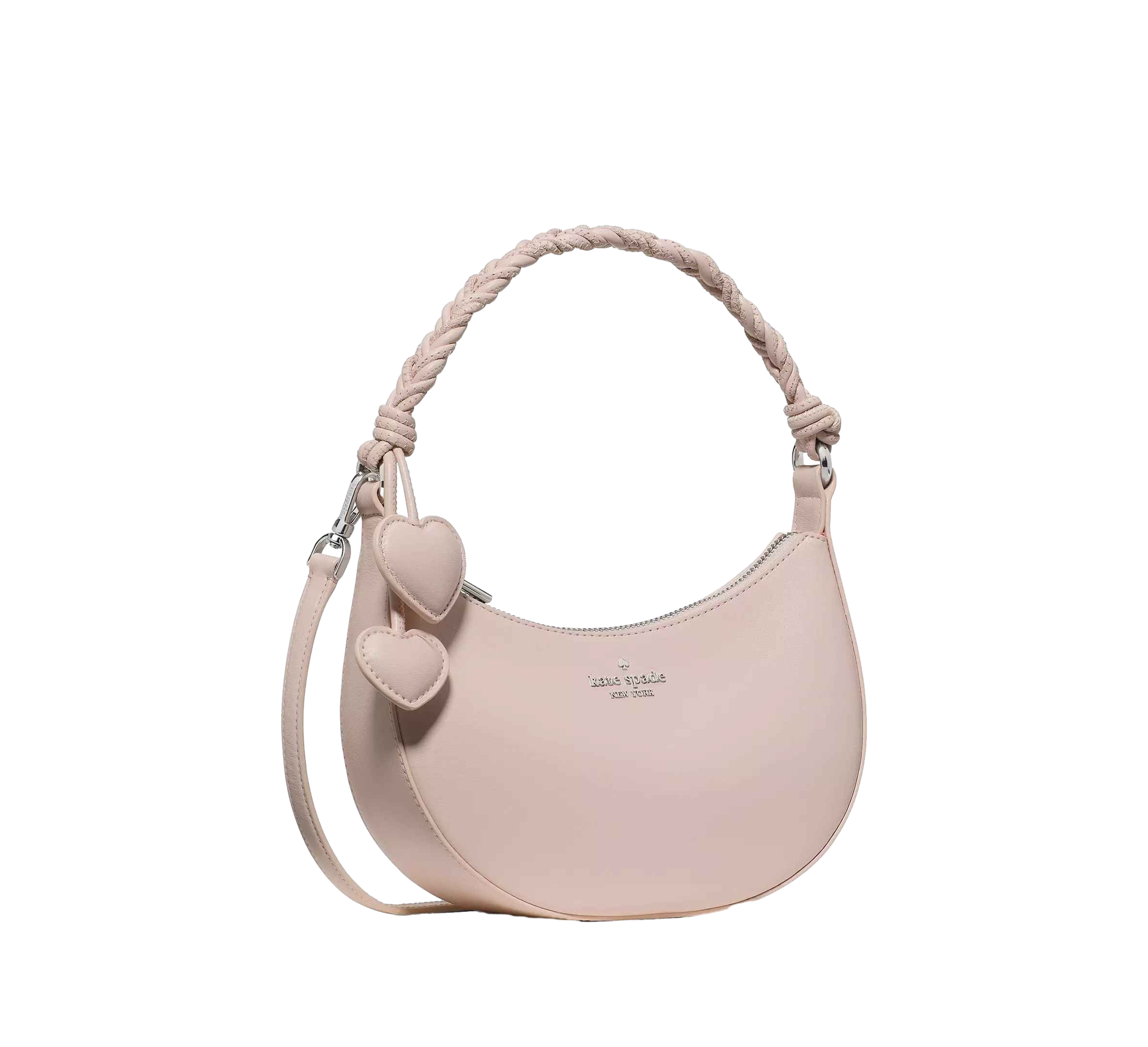 【Kate Spade Outlet】Nova Braided Strap Shoulder Bag  粉