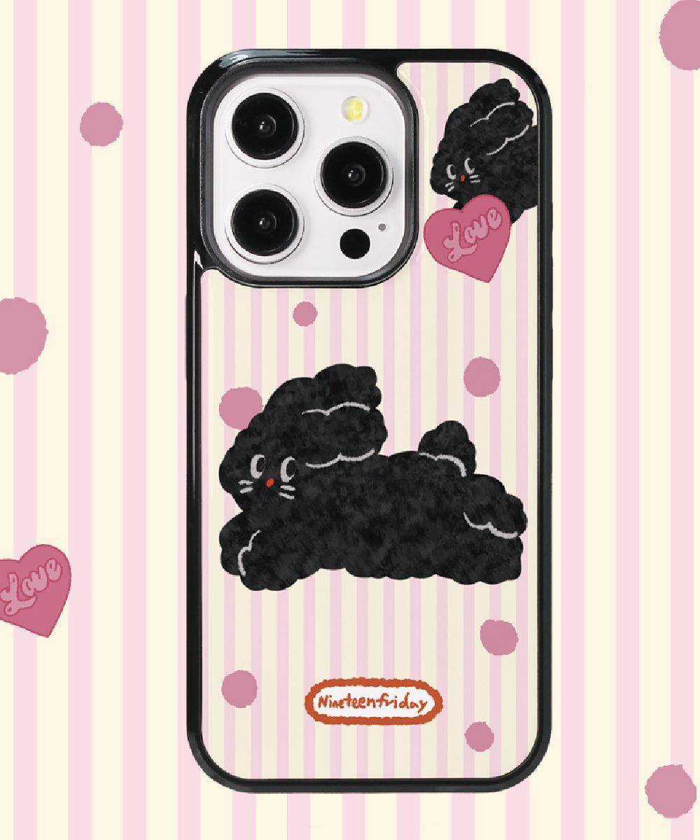 nineteenfriday 兔兔復古 MagSafe 環氧樹脂手機殼 CAMS0021