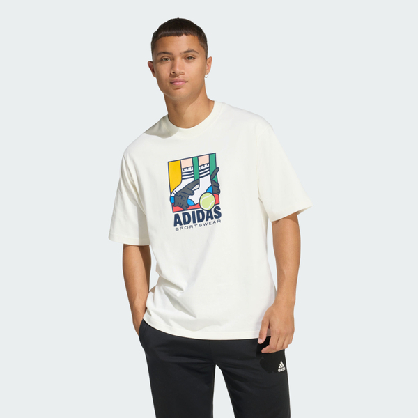 Adidas M Ani Pop Ply T KE4341 Men T-shirts Asia Fit