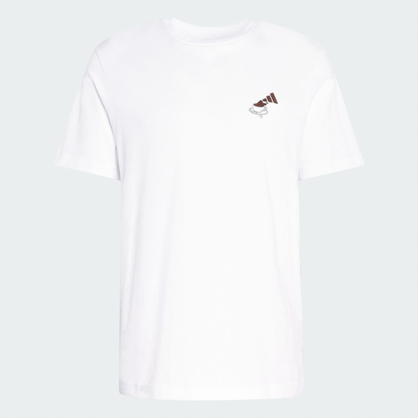 Adidas 愛迪達 M Cheesecake T KB2497 男 T恤 運動上衣 休閒短袖 白 亞版 純棉