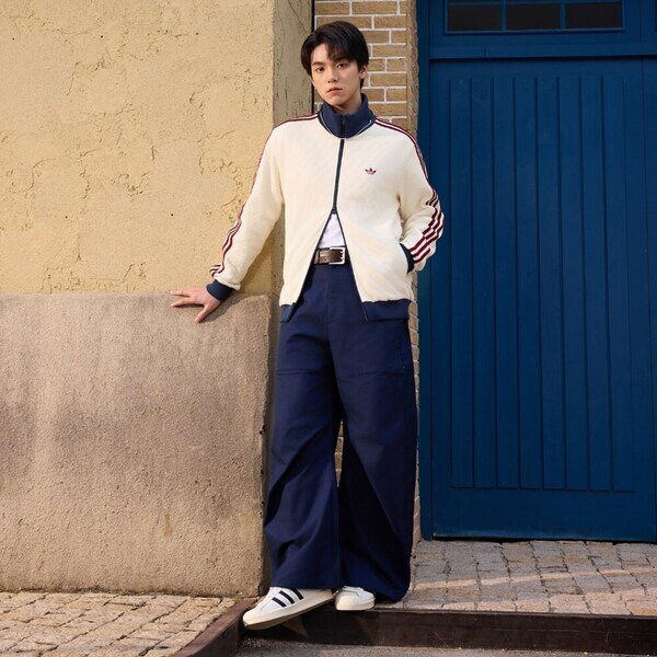 Adidas 愛迪達 Track Top M KY5769 男 外套/夾克 運動外套 休閒穿搭 暖白 亞版