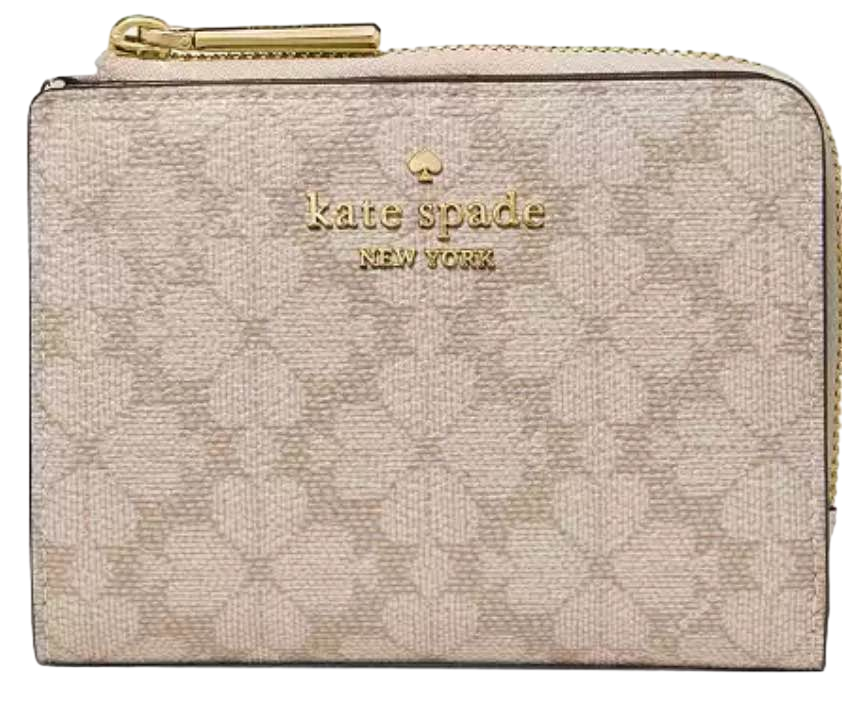 【Kate Spade Outlet】Sm Lzip Wal Spade Flower Pv  花