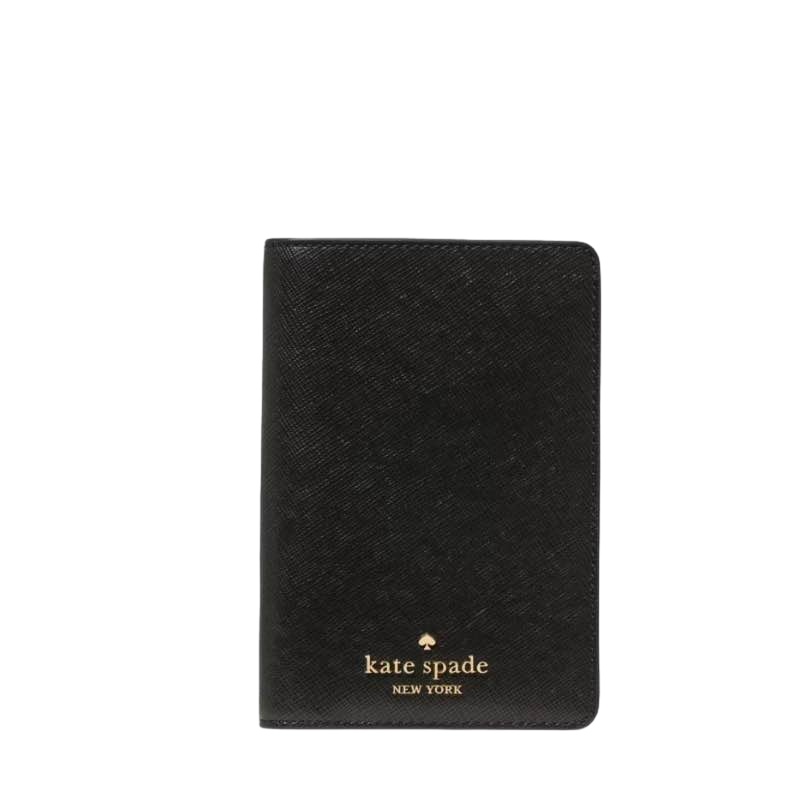 【Kate Spade Outlet】Passport Holder  黑