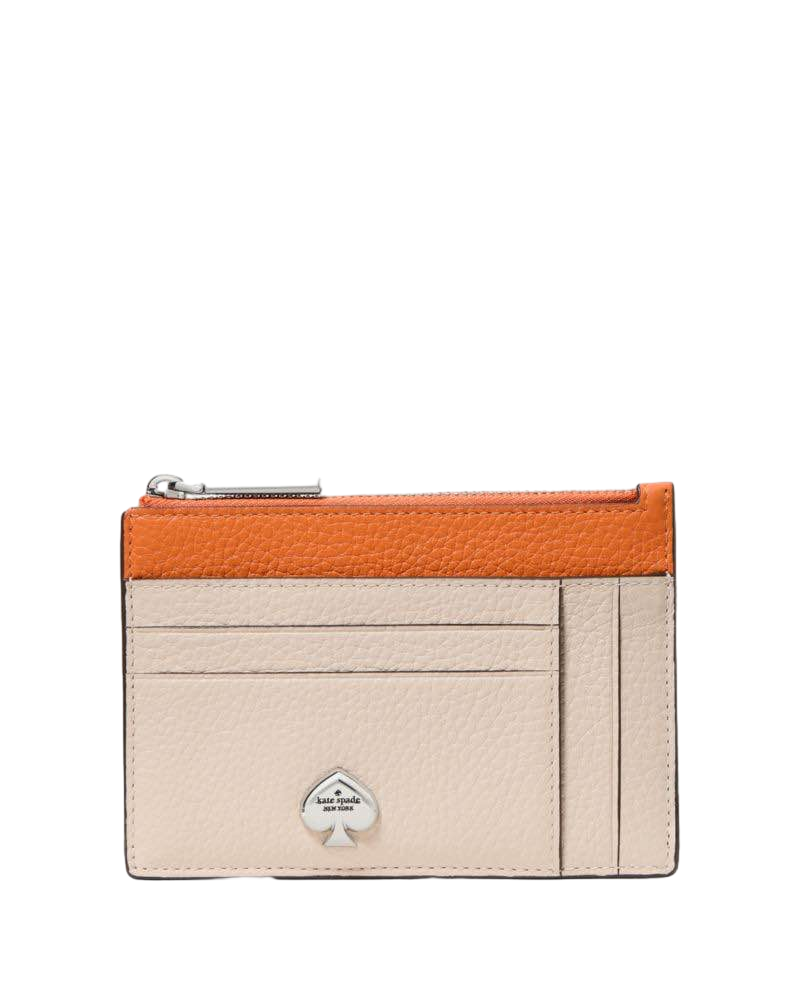 【Kate Spade Outlet】Kayla Large Slim Card Holder  米