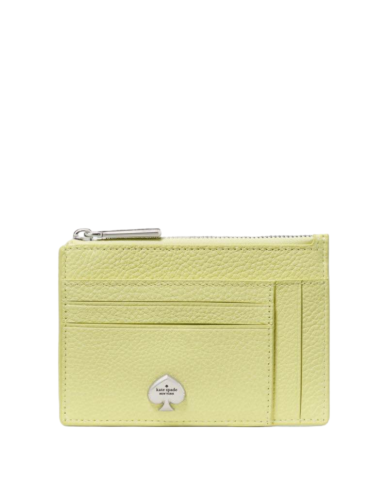 【Kate Spade Outlet】Kayla Large Slim Cardholder  黃
