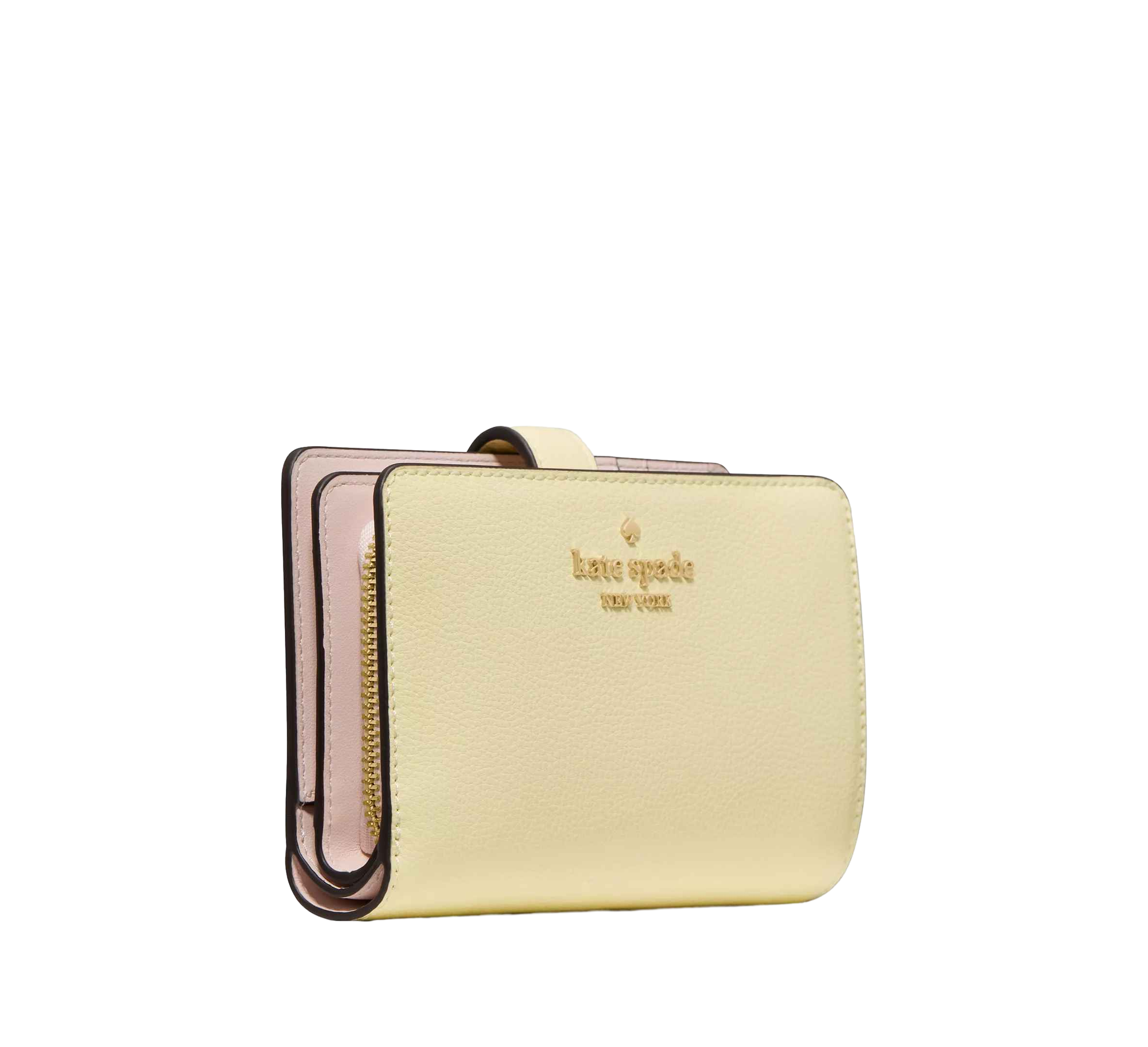 【Kate Spade Outlet】Medium Bifold Wallet  黃