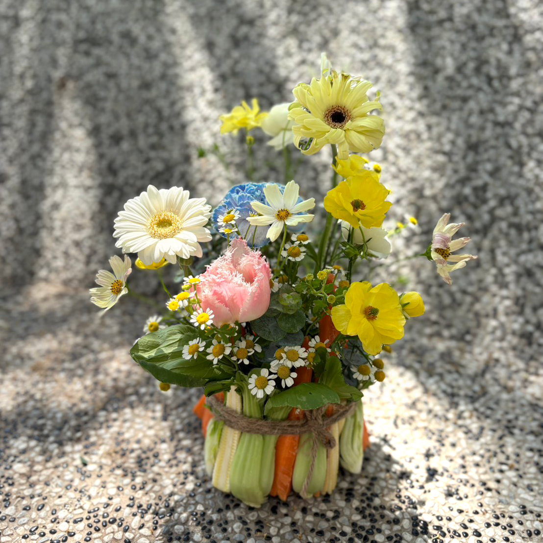 小小花園親子蔬果花藝課