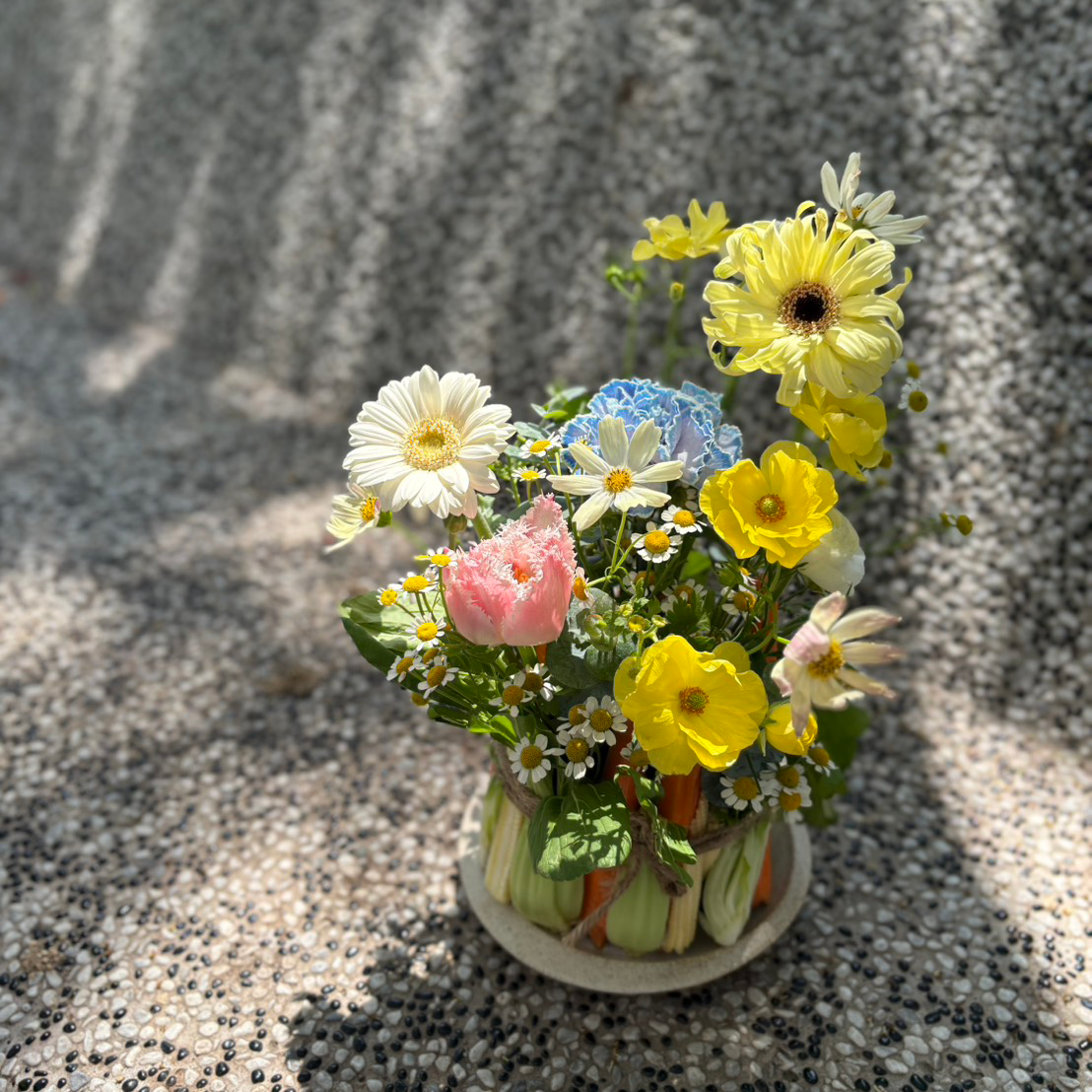 小小花園親子蔬果花藝課