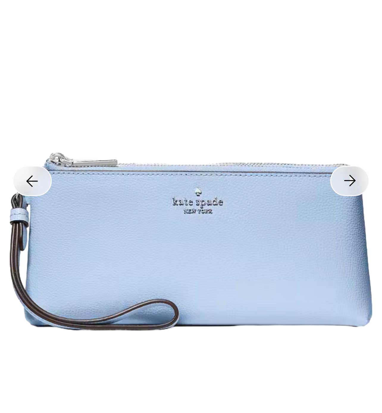 【Kate Spade Outlet】Kate Spade Dbl Zip Wrst  藍