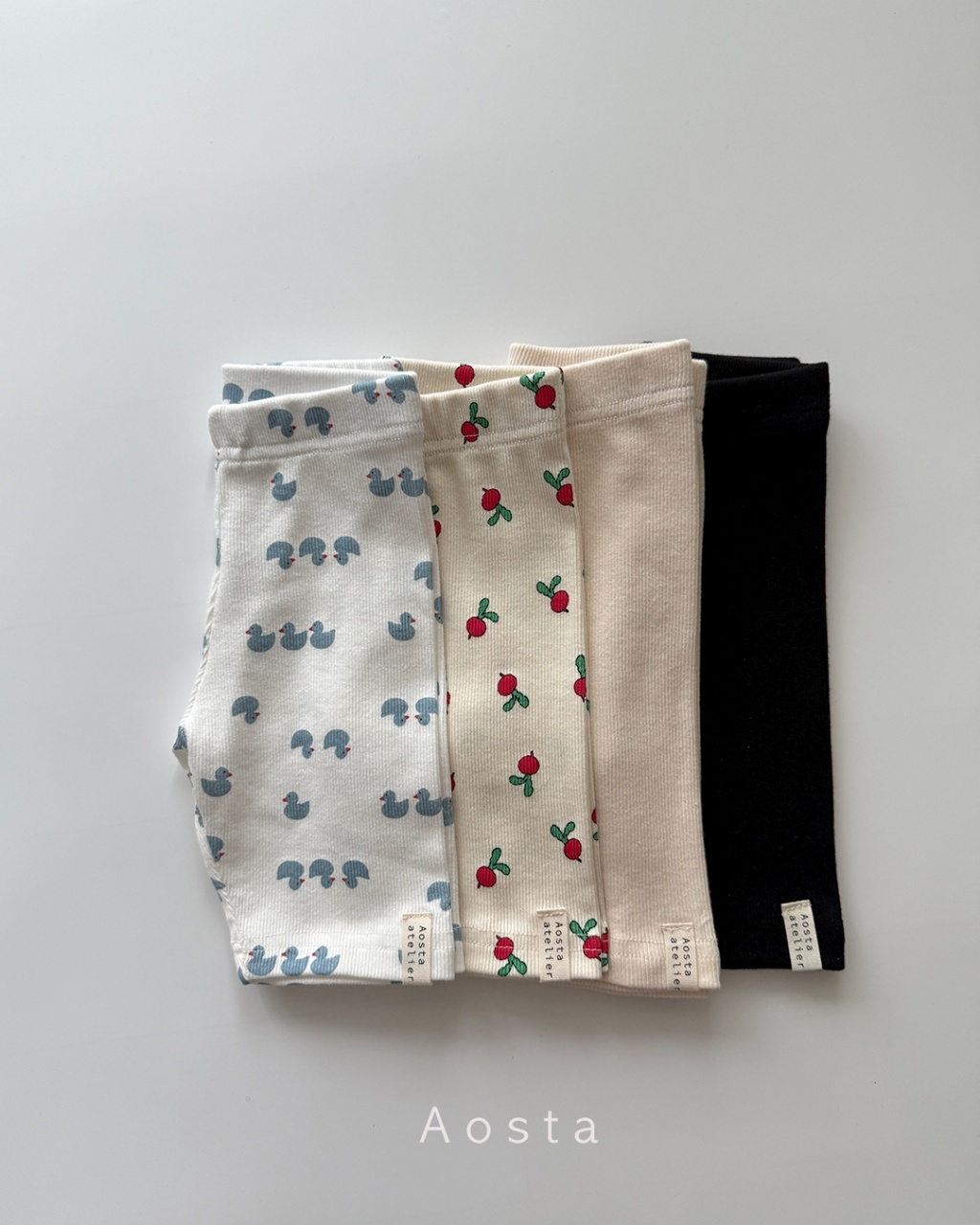 韓國🇰🇷Aosta 羅紋五分褲(S-XXL)