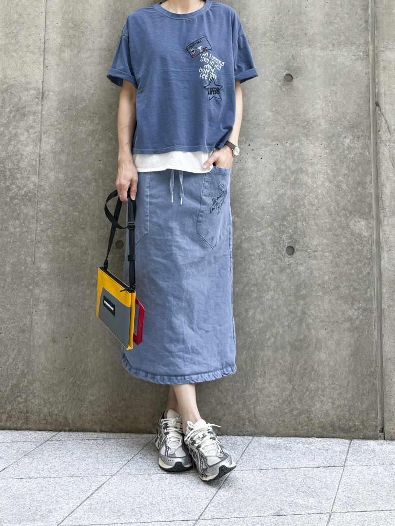 想遮腿又不讓妹妹悶壞的修飾神器★◎韓系舒適洗水休閒裙