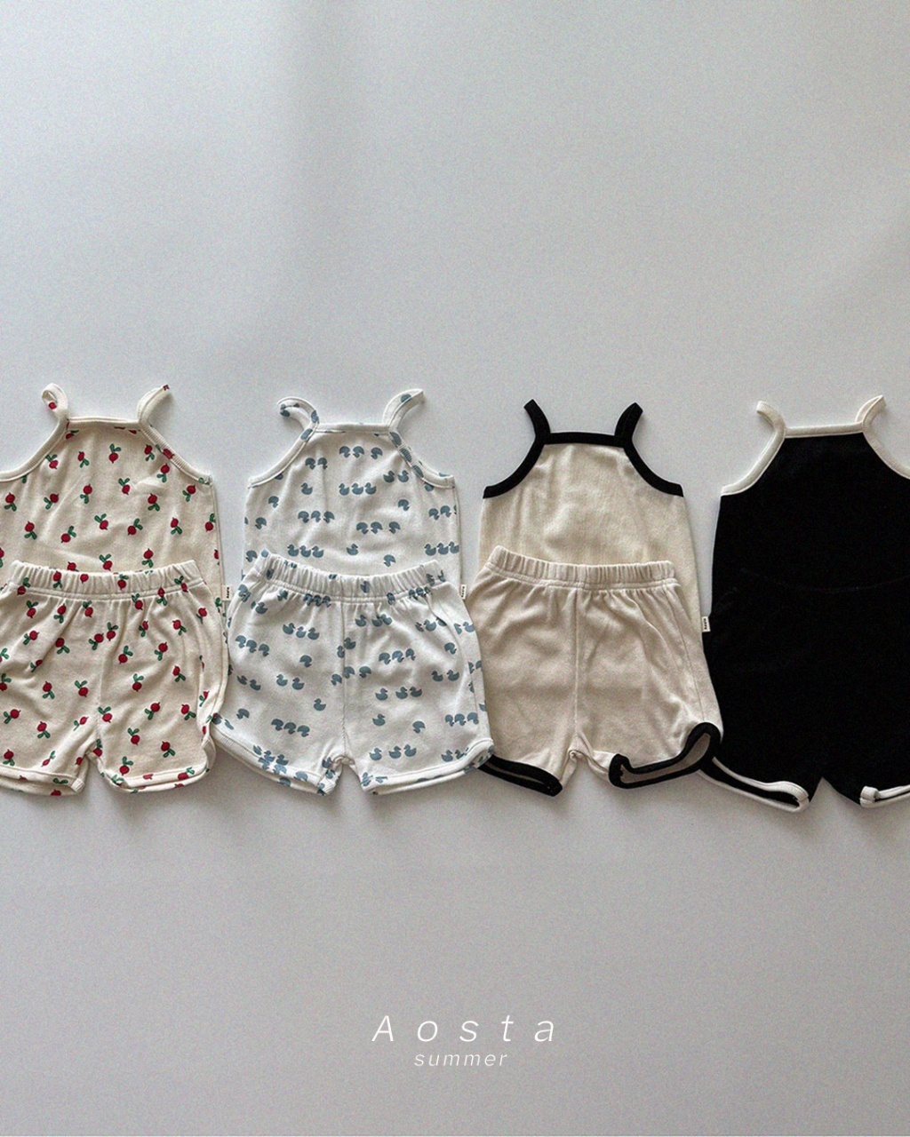 韓國🇰🇷Aosta 羅紋滾邊短褲(S-XXL)