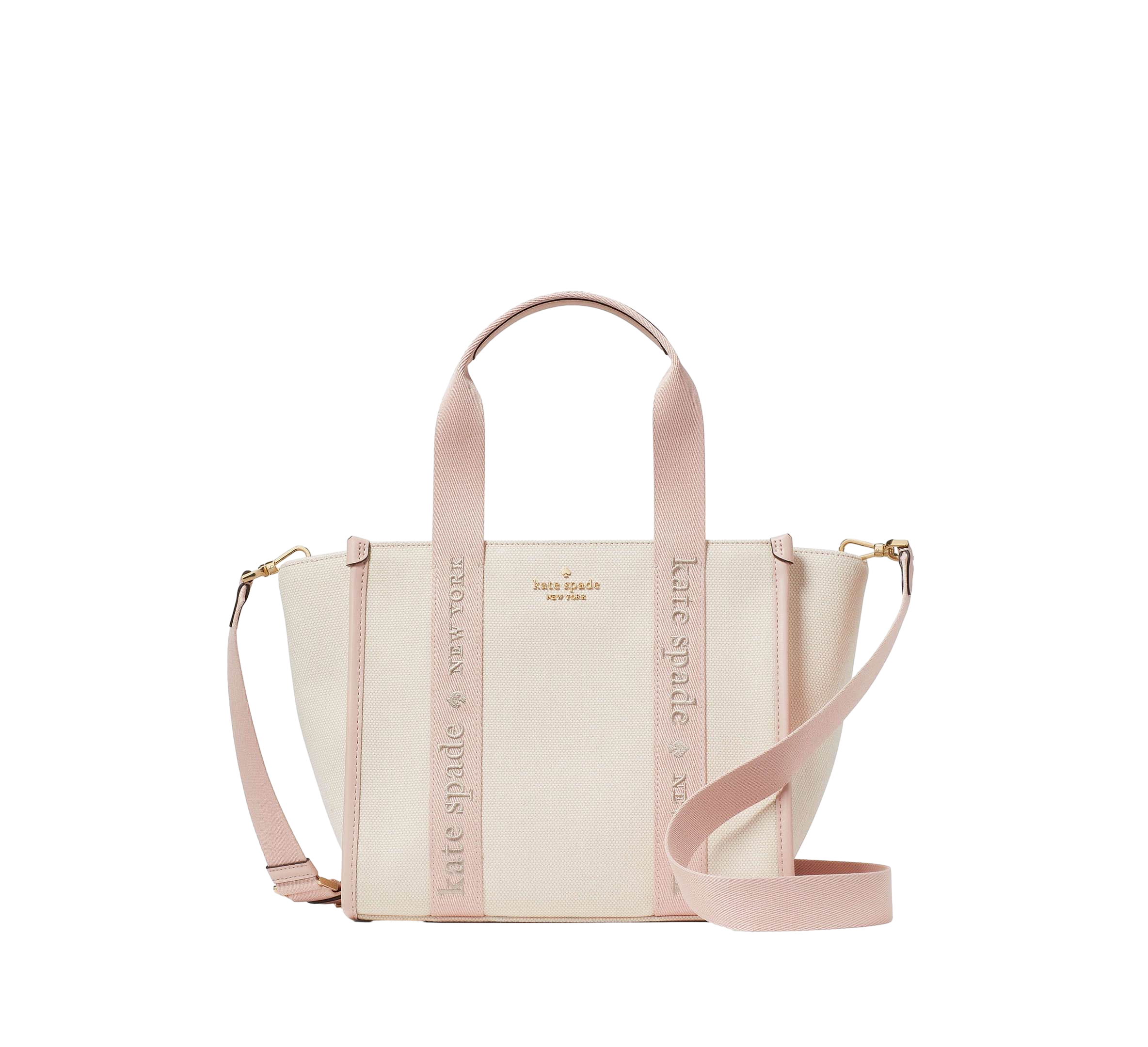 【Kate Spade Outlet】Kip Canvas Small Tote  粉