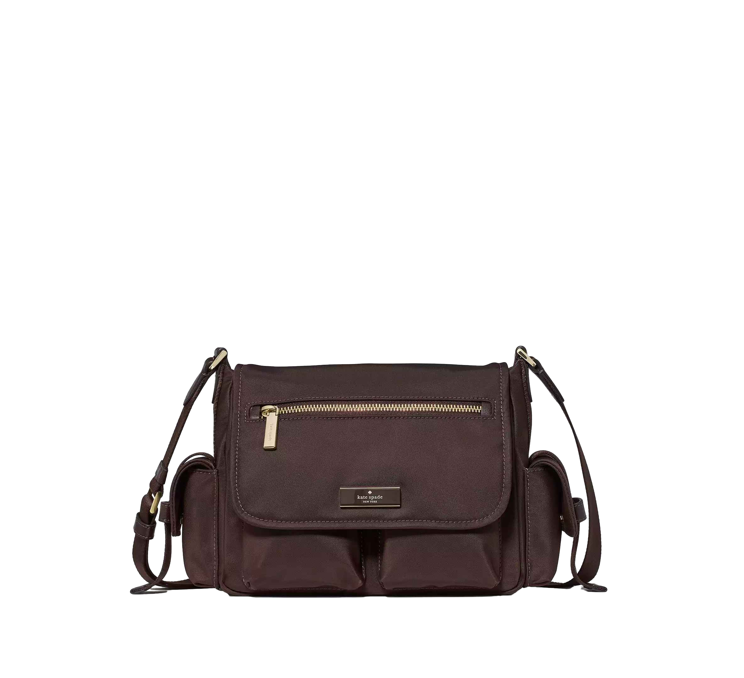 【Kate Spade Outlet】Carter Ksnyl Cargo Messenger Bag  咖